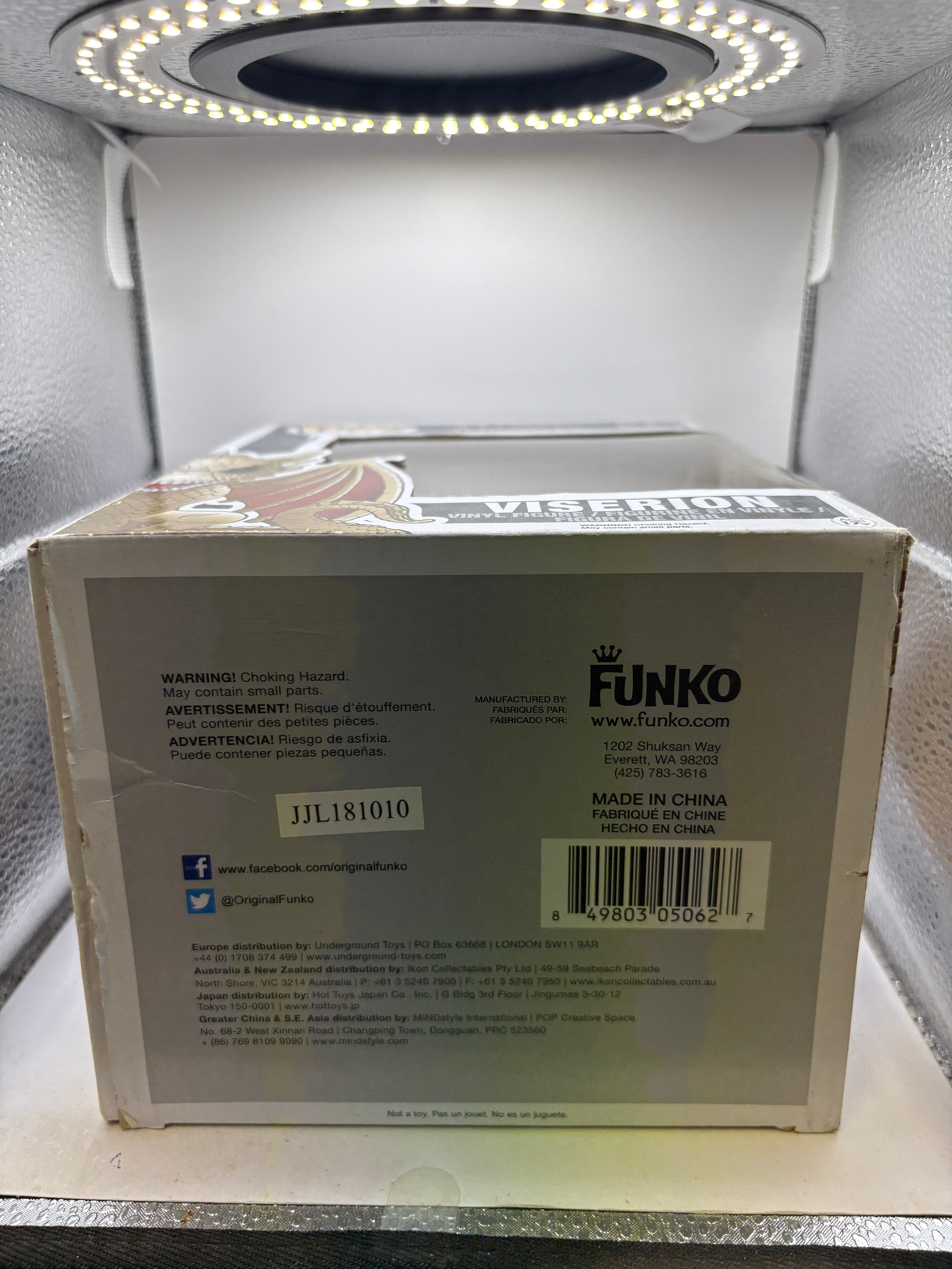 Funko POP! Game of Thrones #34 Viserion Vinyl Figure Box DMG
